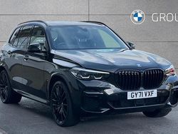 Black Used 2021 BMW X5 M Sport SUV | £38,875 (Fair price)