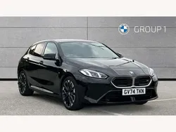 Black sapphire metallic paint Used 2025 BMW M135 Shadowline Hatchback | £35,995