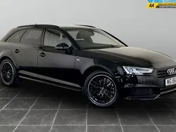 Black Used 2018 Audi A4 Black Edition Estate | £11,795 (A bit pricey)