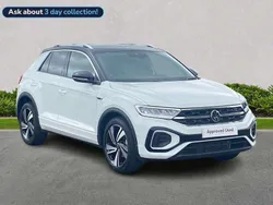 White Used 2024 VW T-Roc R-line SUV | £28,754 (Fair price)