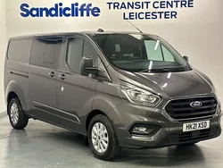 Grey Used 2021 Ford Transit Custom Limited Van | £21,000 (Expensive)