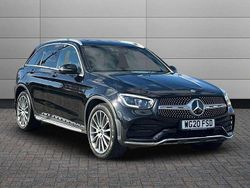 Black Used 2020 Mercedes GLC300 AMG Line Premium SUV | £22,534 (Fair price)