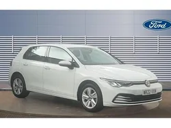 White Used 2022 VW Golf VIII Life Hatchback | £18,100 (Good price)