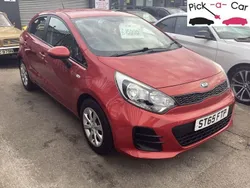 Red Used 2015 Kia Rio 2 Hatchback | £5,995 (Fair price)