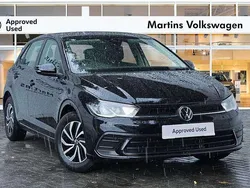 Black Used 2024 VW Polo Life Hatchback | £17,795 (Fair price)