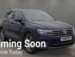 Blue Used 2018 VW Tiguan SEL SUV | £16,990 (Super price)