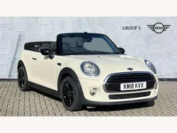Pepper white Used 2018 Mini Cooper Cabriolet Cabriolet | £10,850 (Fair price)