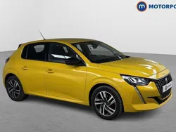 Yellow Used 2022 Peugeot 208 Allure Premium Hatchback | £13,199 (Fair price)