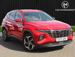 Red Used 2021 Hyundai Tucson Premium SUV | £17,885 (Good price)
