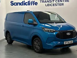 Blue Used 2024 Ford Transit Custom Limited Van | £29,900