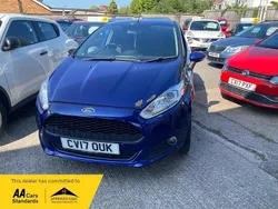 Blue Used 2017 Ford Fiesta Zetec Hatchback | £4,495 (Good price)
