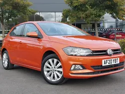 Orange Used 2020 VW Polo SEL Hatchback | £14,998 (Fair price)