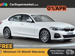 White Used 2021 BMW 330e M Sport Sedan | £26,197