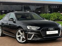 Black Used 2023 Audi A4 S-Line Sedan | £25,980 (Fair price)