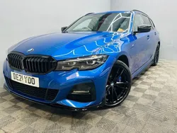 Blue Used 2021 BMW 330e M Sport Estate | £20,990 (Fair price)