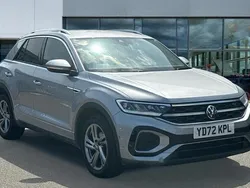 Pyrite silver metallic Used 2022 VW T-Roc R-line SUV | £21,497 (Fair price)