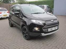 Black Used 2017 Ford Ecosport Titanium SUV | £7,200 (Fair price)