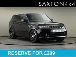 Black Used 2022 Land Rover Range Rover Sport HSE SUV | £39,650