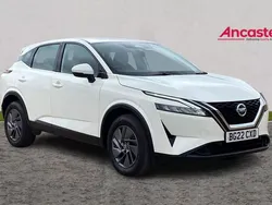 White Used 2022 Nissan Qashqai Acenta Premium SUV | £17,975 (Fair price)
