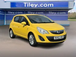 Yellow Used 2012 Vauxhall Corsa Hatchback | £2,990 (Fair price)