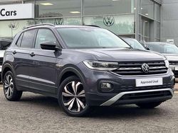 Grey Used 2022 VW T-Cross Black Edition SUV | £13,995 (Fair price)