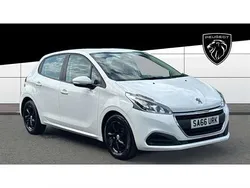 White Used 2016 Peugeot 208 Active Hatchback | £4,678 (Fair price)