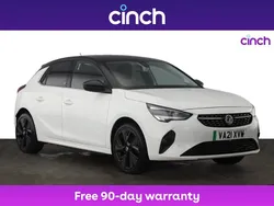 White Used 2021 Vauxhall Corsa-e Elite Hatchback | £10,999 (Fair price)