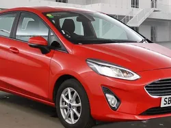 Red Used 2019 Ford Fiesta Zetec Hatchback | £9,899 (Fair price)