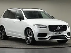 Crystal white Used 2021 Volvo XC90 R-Design Pro SUV | £35,100 (Fair price)