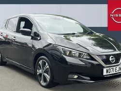 Black Used 2021 Nissan Leaf N-Connecta Hatchback | £10,186 (Good price)