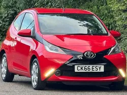 Red Used 2016 Toyota Aygo X-play Hatchback | £4,475 (Good price)