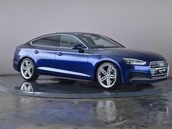 Blue Used 2020 Audi A5 S-Line Coupe | £23,995 (A bit pricey)
