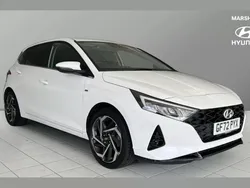 White Used 2022 Hyundai i20 Premium Hatchback | £14,271 (Fair price)