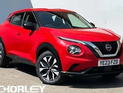 Red Used 2023 Nissan Juke Acenta SUV | £14,251 (Good price)