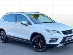 White Used 2020 Seat Ateca Ecomotive SUV | £10,786 (Fair price)