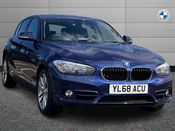 Blue Used 2018 BMW 120 Sport Line Hatchback | £11,995 (Good price)