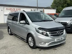 Silver Used 2018 Mercedes Vito MPV | £22,990