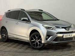 Silver Used 2017 Toyota RAV4 SUV | £10,795 (Fair price)