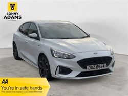 White Used 2019 Ford Focus ST-Line X Hatchback | £12,490 (Fair price)