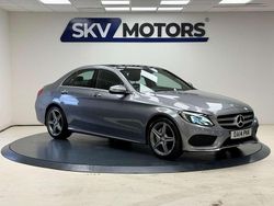 Silver Used 2014 Mercedes C220 AMG Line Premium Sedan | £13,595 (A bit pricey)