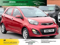 Red Used 2012 Kia Picanto 2 Hatchback | £5,940 (Fair price)