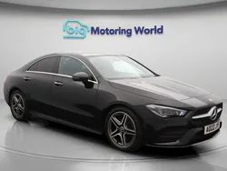 Black Used 2022 Mercedes CLA180 AMG line Sedan | £24,700 (Fair price)