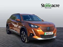 Orange Used 2021 Peugeot e-2008 Allure Premium SUV | £12,795 (Good price)