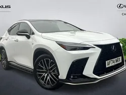 White Used 2024 Lexus NX450h+ Sport Line SUV | £52,450 (Fair price)
