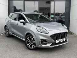 Solar silver (premium paint) Used 2022 Ford Puma ST-Line SUV | £12,395