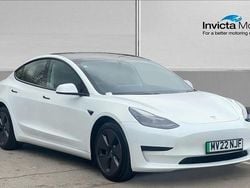 White Used 2022 Tesla Model 3 Standard Range Sedan | £17,500 (Good price)