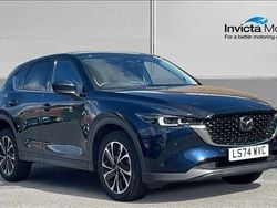 Blue Used 2024 Mazda CX-5 Exclusive-Line SUV | £24,672 (Fair price)