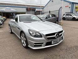 Silver Used 2012 Mercedes SLK250 AMG Cabriolet | £9,999 (Fair price)