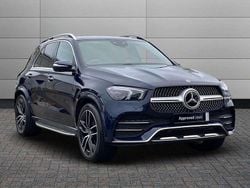 Blue Used 2021 Mercedes GLE400 AMG line SUV | £53,500 (Fair price)