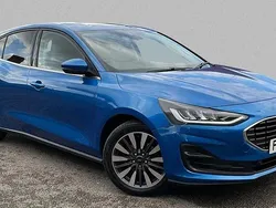 Blue Used 2023 Ford Focus Titanium X Hatchback | £14,260 (Fair price)